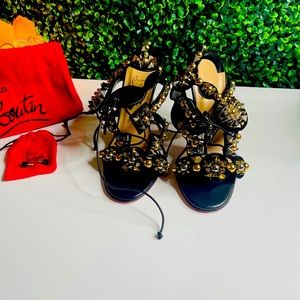 Christian Louboutin Tie Up With Studs